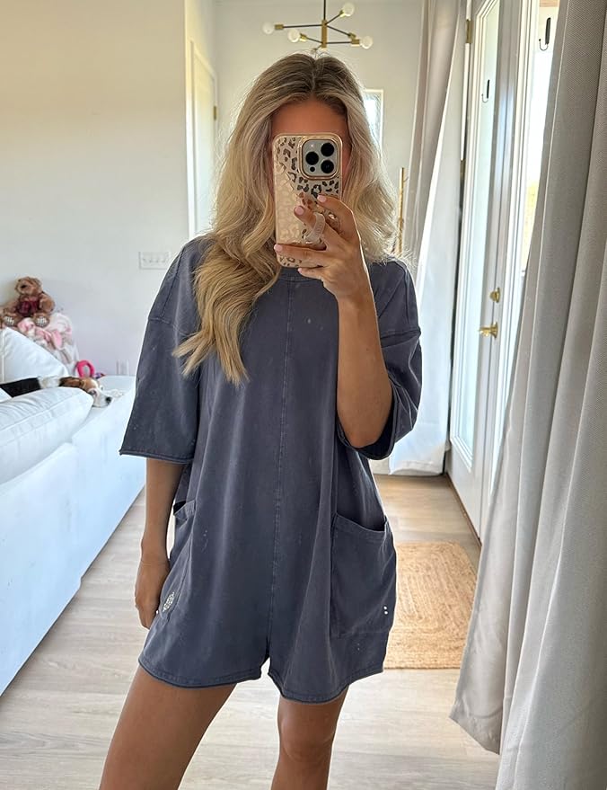 MA Romper Casual Oversized Athletic