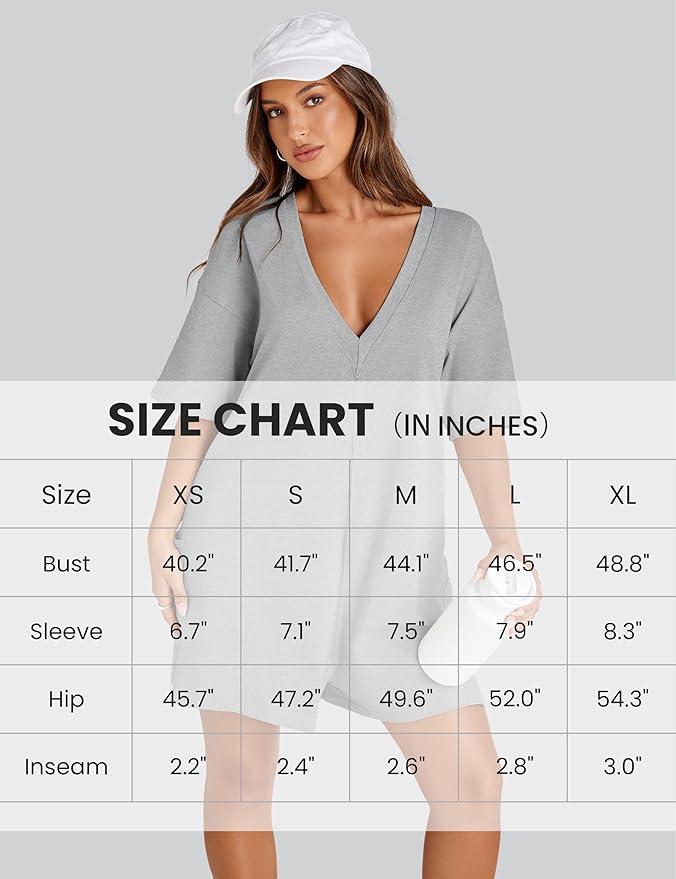 MA Romper Casual Oversized Athletic