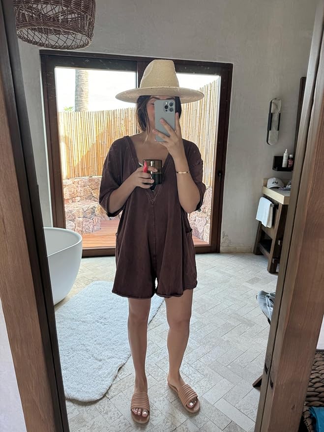 MA Romper Casual Oversized Athletic