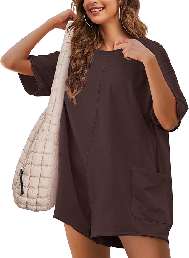 MA Romper Casual Oversized Athletic