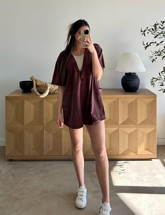MA Romper Casual Oversized Athletic