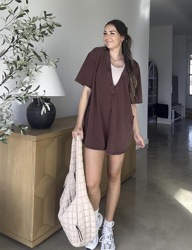 MA Romper Casual Oversized Athletic