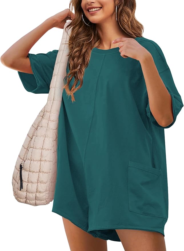 MA Romper Casual Oversized Athletic