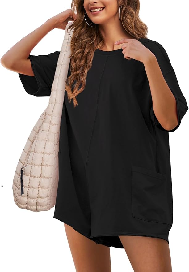MA Romper Casual Oversized Athletic