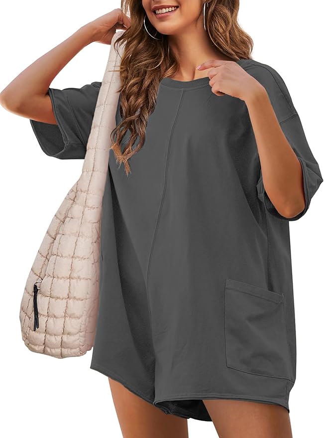 MA Romper Casual Oversized Athletic