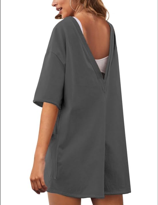 MA Romper Casual Oversized Athletic