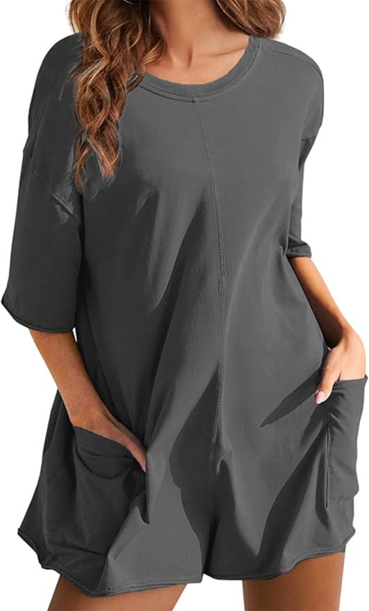 MA Romper Casual Oversized Athletic