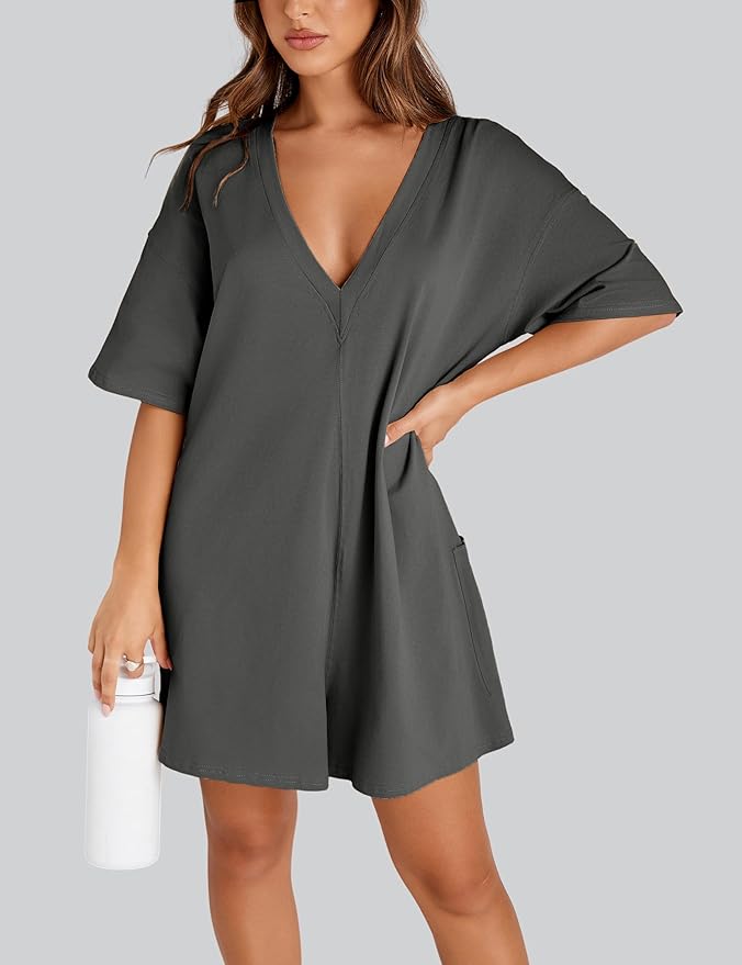 MA Romper Casual Oversized Athletic