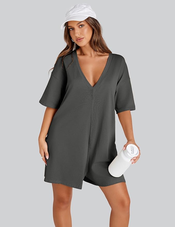 MA Romper Casual Oversized Athletic