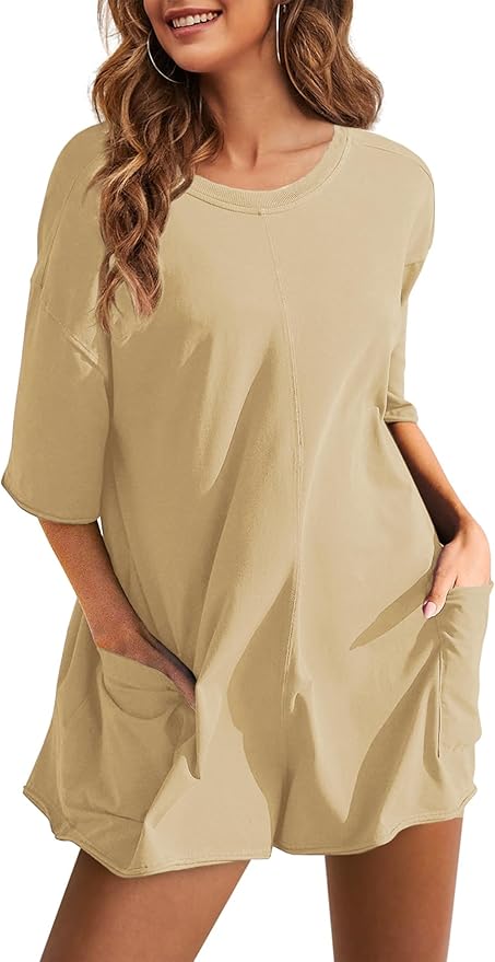 MA Romper Casual Oversized Athletic