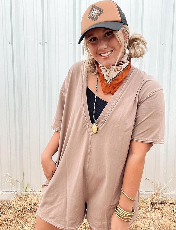 MA Romper Casual Oversized Athletic