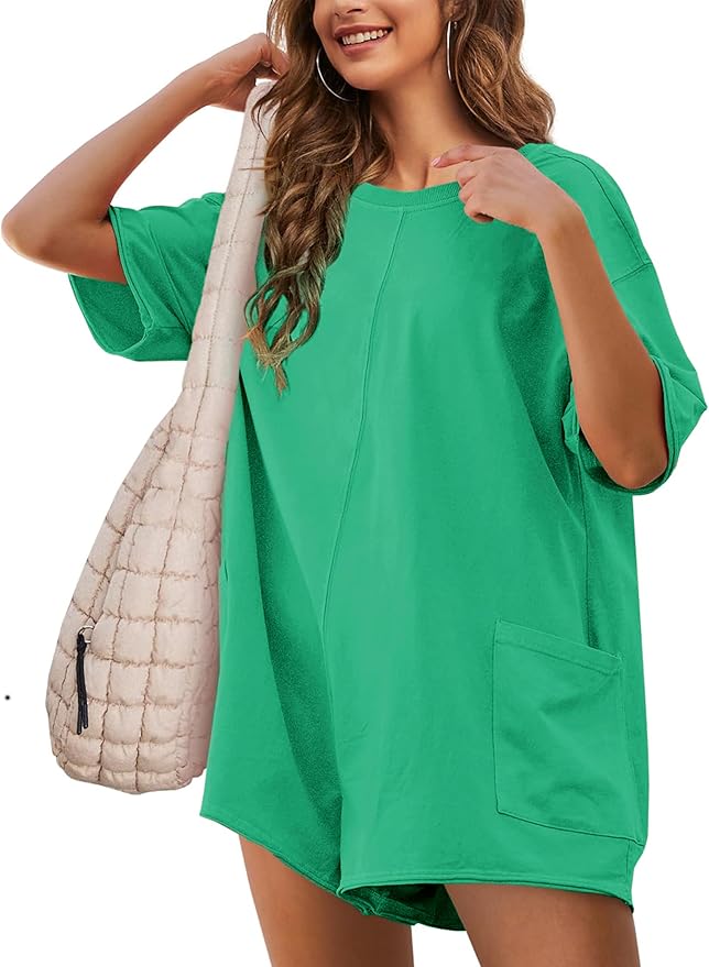MA Romper Casual Oversized Athletic