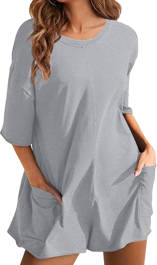 MA Romper Casual Oversized Athletic