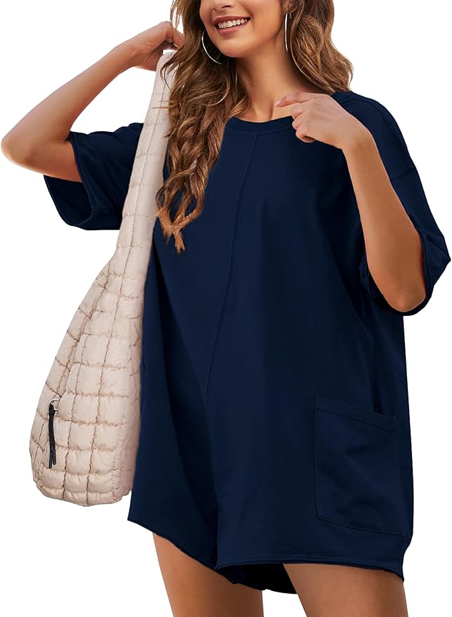 MA Romper Casual Oversized Athletic