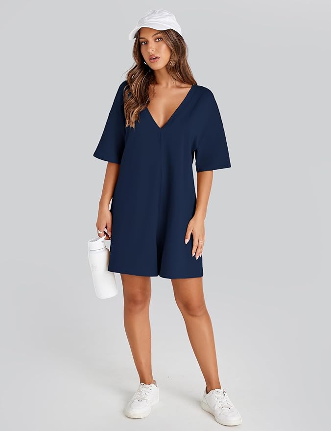 MA Romper Casual Oversized Athletic