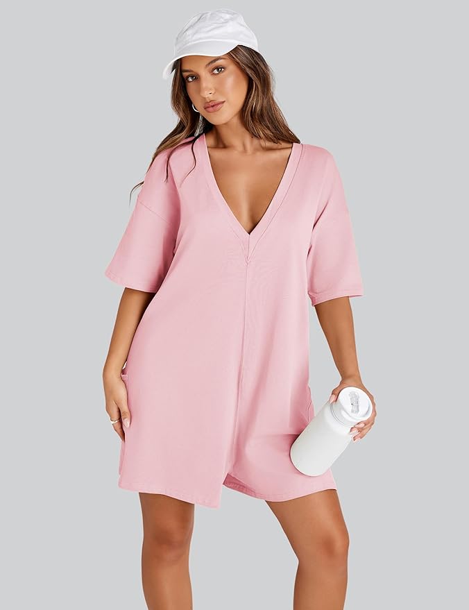 MA Romper Casual Oversized Athletic