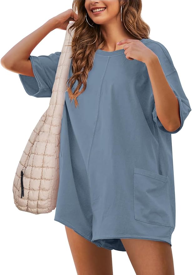 MA Romper Casual Oversized Athletic