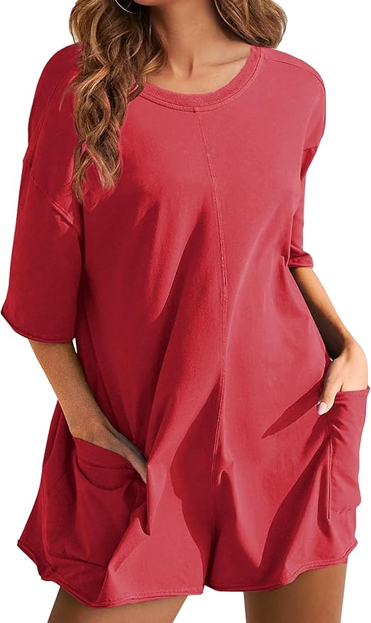 MA Romper Casual Oversized Athletic