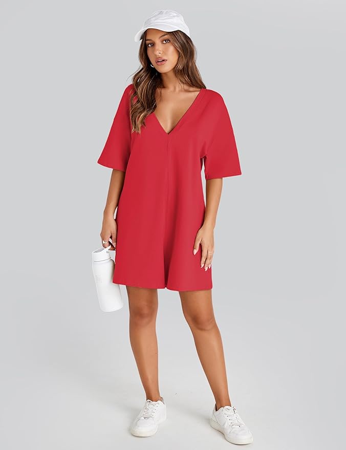 MA Romper Casual Oversized Athletic