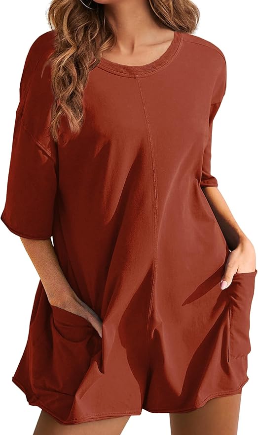 MA Romper Casual Oversized Athletic