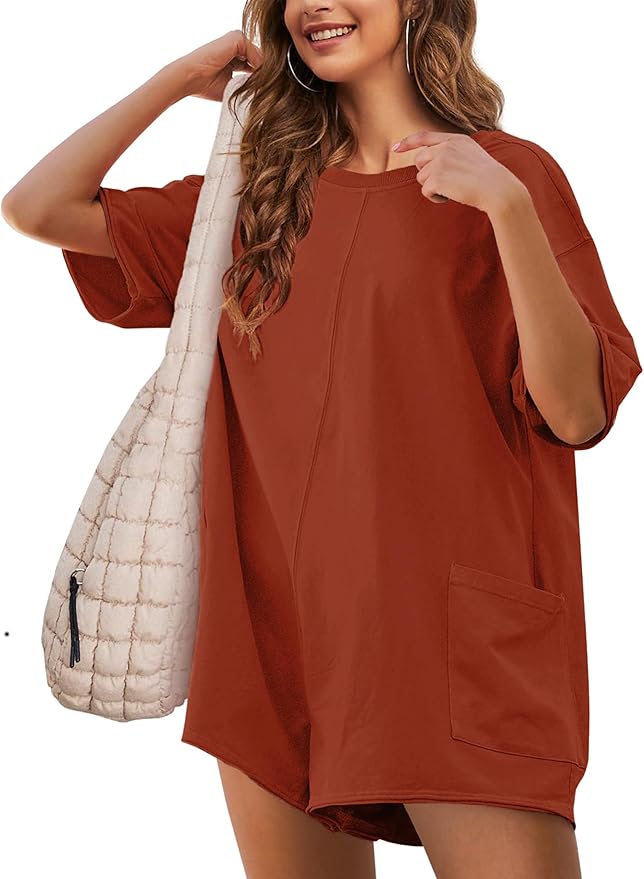 MA Romper Casual Oversized Athletic
