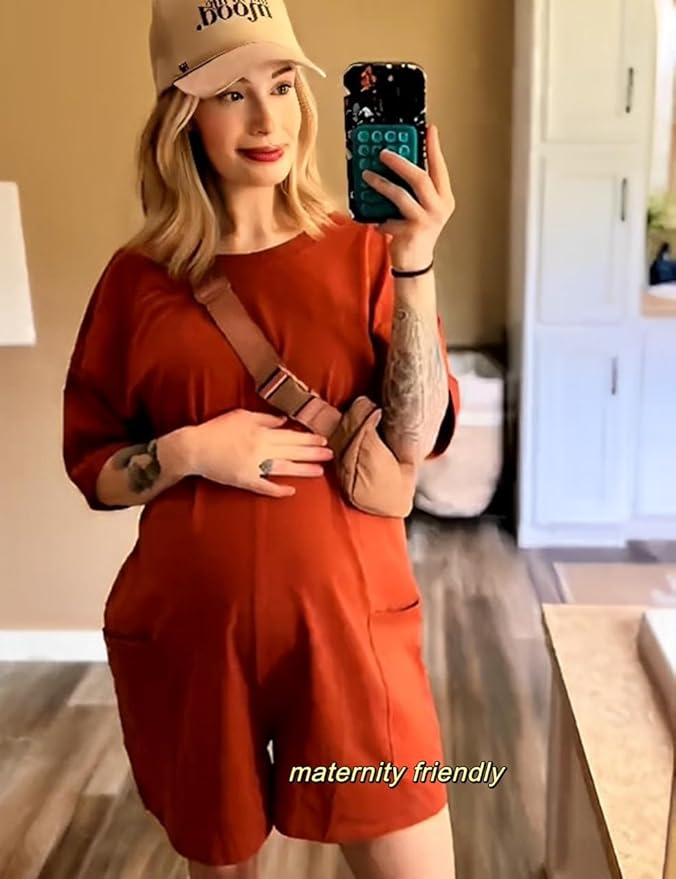 MA Romper Casual Oversized Athletic