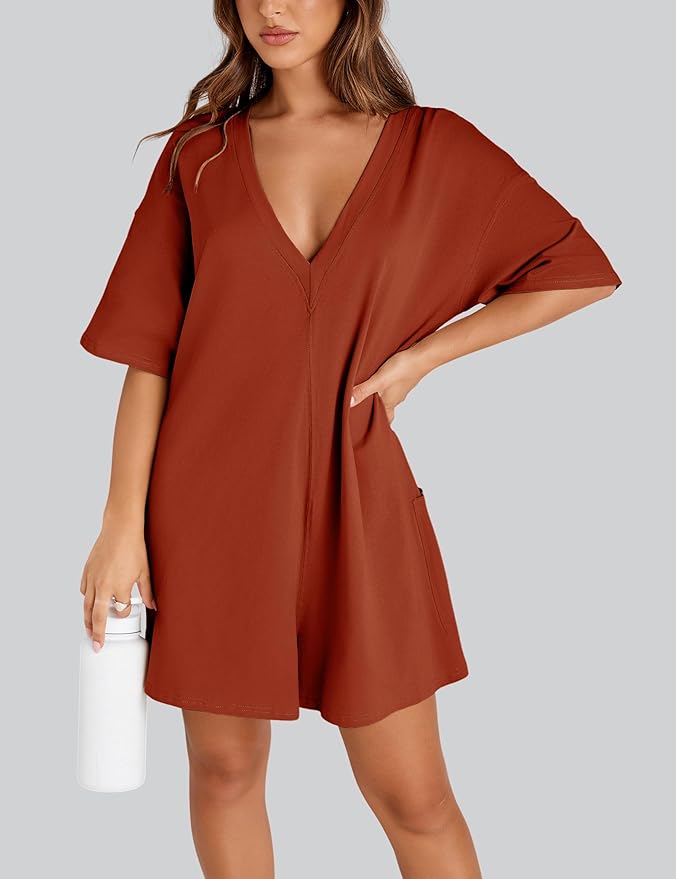 MA Romper Casual Oversized Athletic