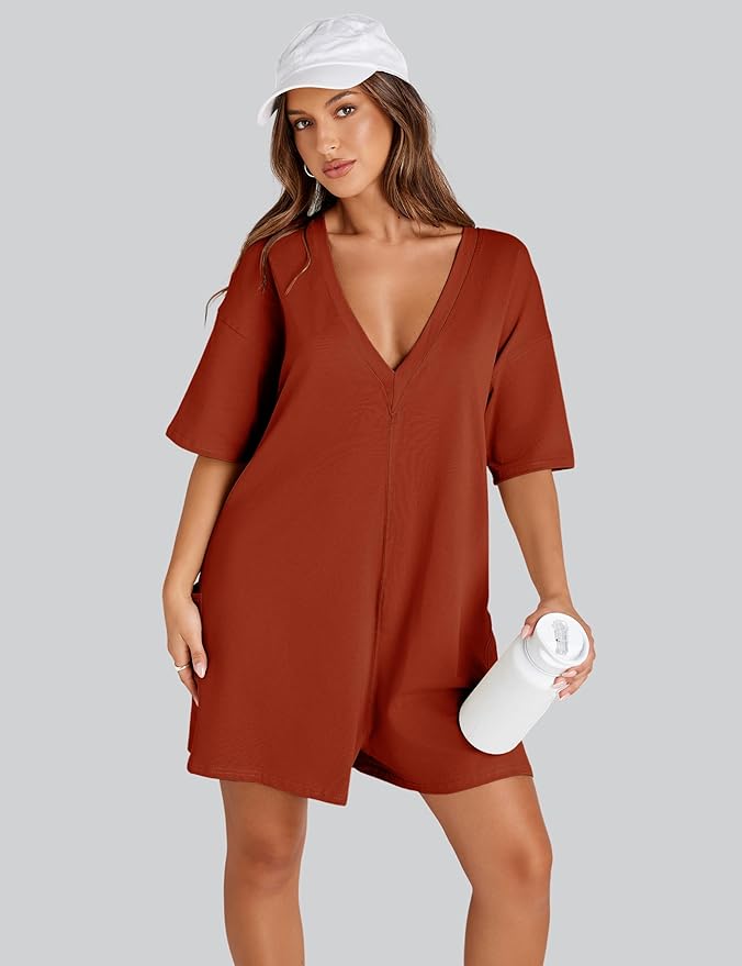 MA Romper Casual Oversized Athletic