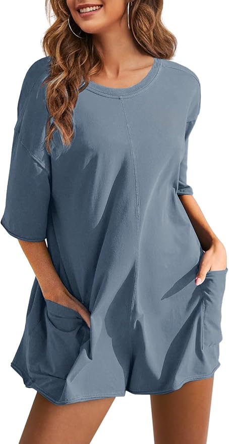 MA Romper Casual Oversized Athletic